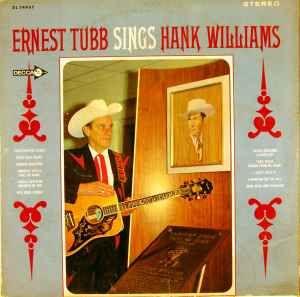 Capa do álbum "Sings Hank Williams", de Ernest Tubb