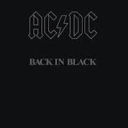 Portada del álbum "Back In Black", de AC/DC
