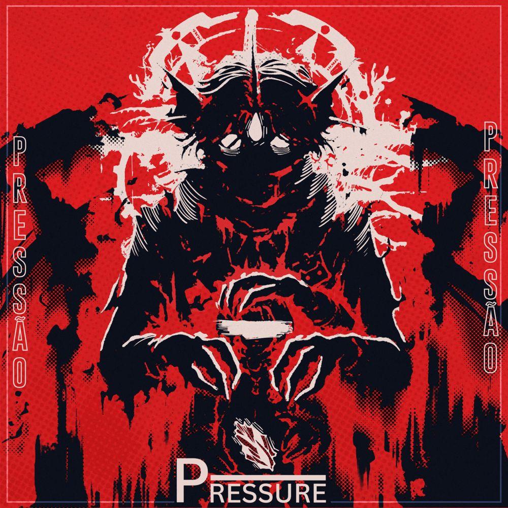 Capa do álbum "Pressão - Pressure (Roblox)", de Papyrus da Batata