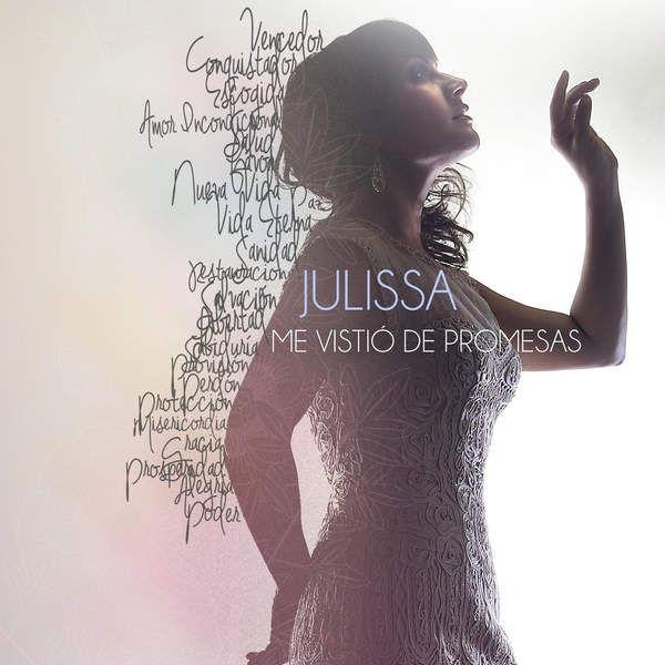 Portada de Álbum "Me Vistió De Promesas", de Julissa