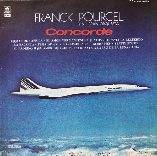 Capa do álbum "Concorde", de Franck Pourcel