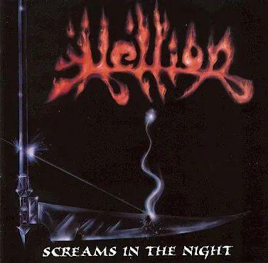 Portada de Álbum "Screams In The Night", de Hellion