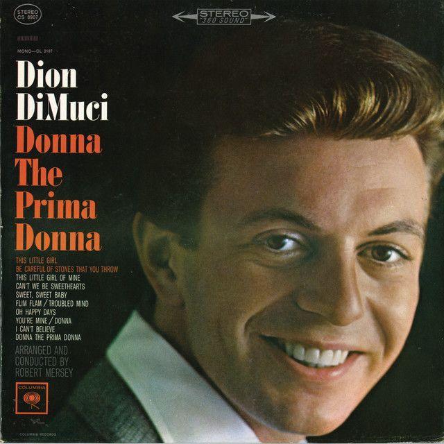 Portada de Álbum "Donna The Prima Donna", de Dion