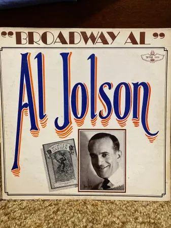 Portada de Álbum "Broadway Al", de Al Jolson