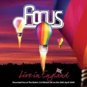 Capa do álbum "Live In England", de Focus