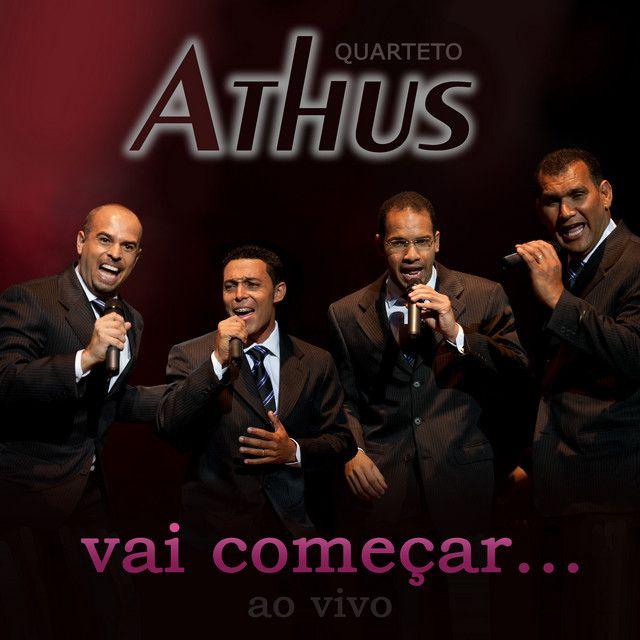 Capa do álbum "Vai Começar (Ao Vivo)", de Quarteto Athus