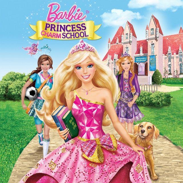Portada del álbum "Princess Charm School", de Barbie