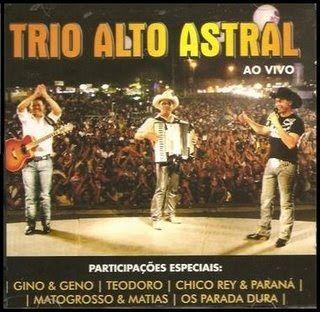 Portada de Álbum "Ao Vivo ", de Trio Alto Astral