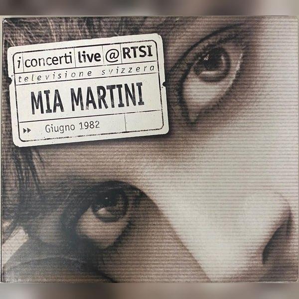 Portada de Álbum "i Concerti Live @ Rtsi", de Mia Martini