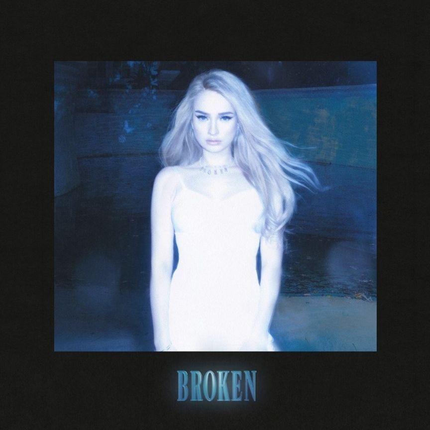 Capa do álbum "Broken", de Kim Petras