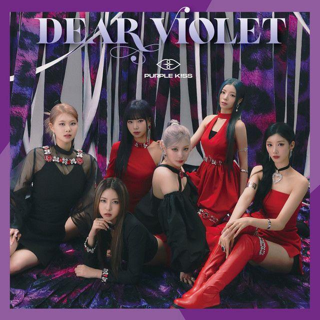 Portada de Sencillo/EP "DEAR VIOLET", de PURPLE KISS