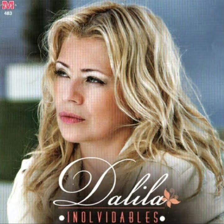 Portada de Álbum "Inolvidables", de Dalila