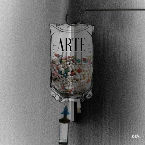 Capa do Single/EP "Intravenosa de Arte", de BDK