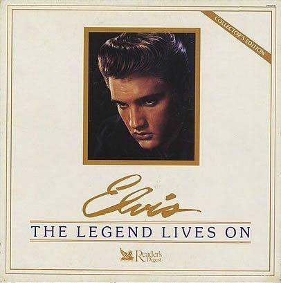 Portada del álbum "The Legend Lives On", de Elvis Presley