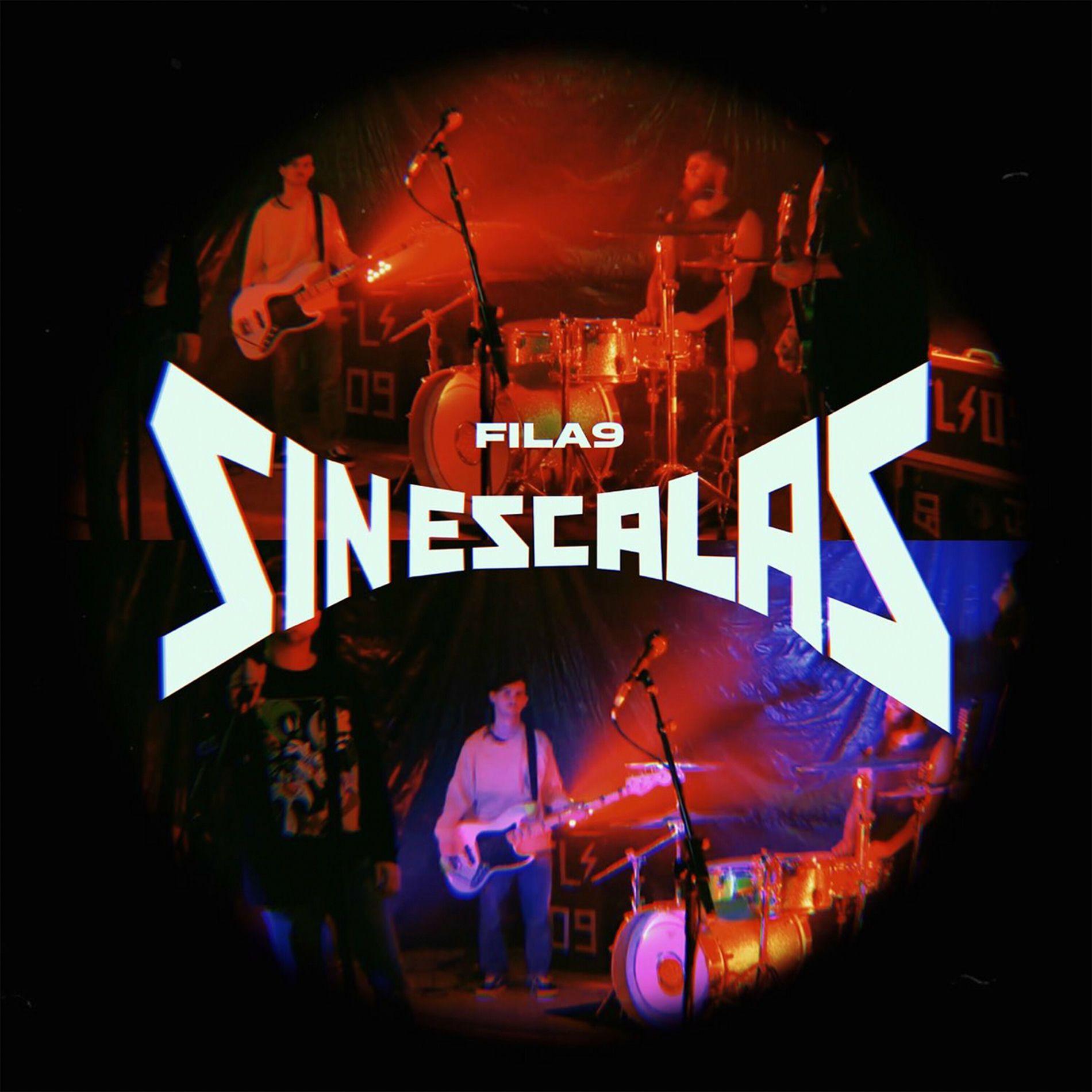 Portada de Sencillo/EP "Sin Escalas (part. The Magic Fingers)", de Fila 9