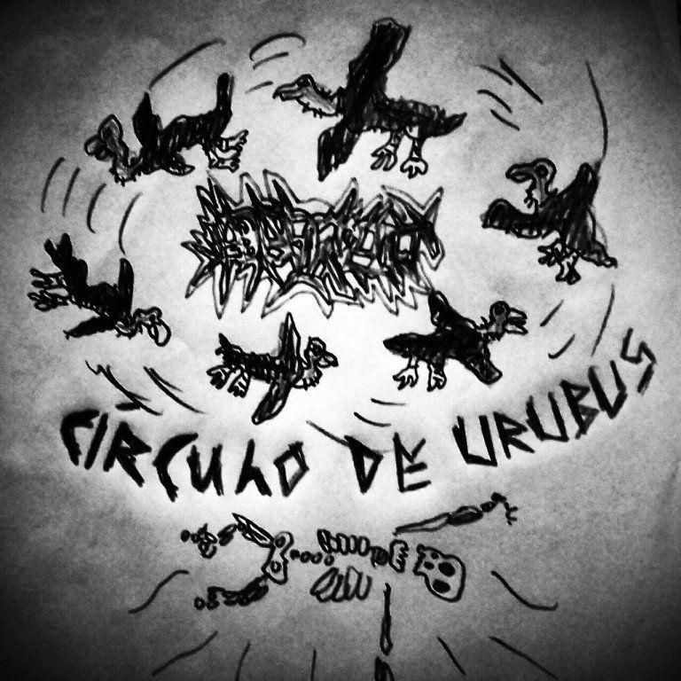 Capa do Álbum "Círuclo de Urubus", de Abakath