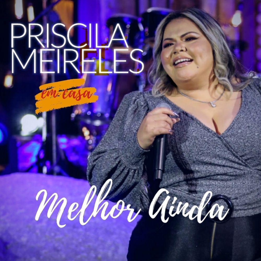 Single/EP cover of "Em Casa" by Priscila Meireles