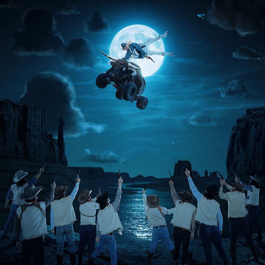 Capa do Álbum " Cowboy Tears Drown the World in a Swimming Pool of Sorrow", de Oliver Tree