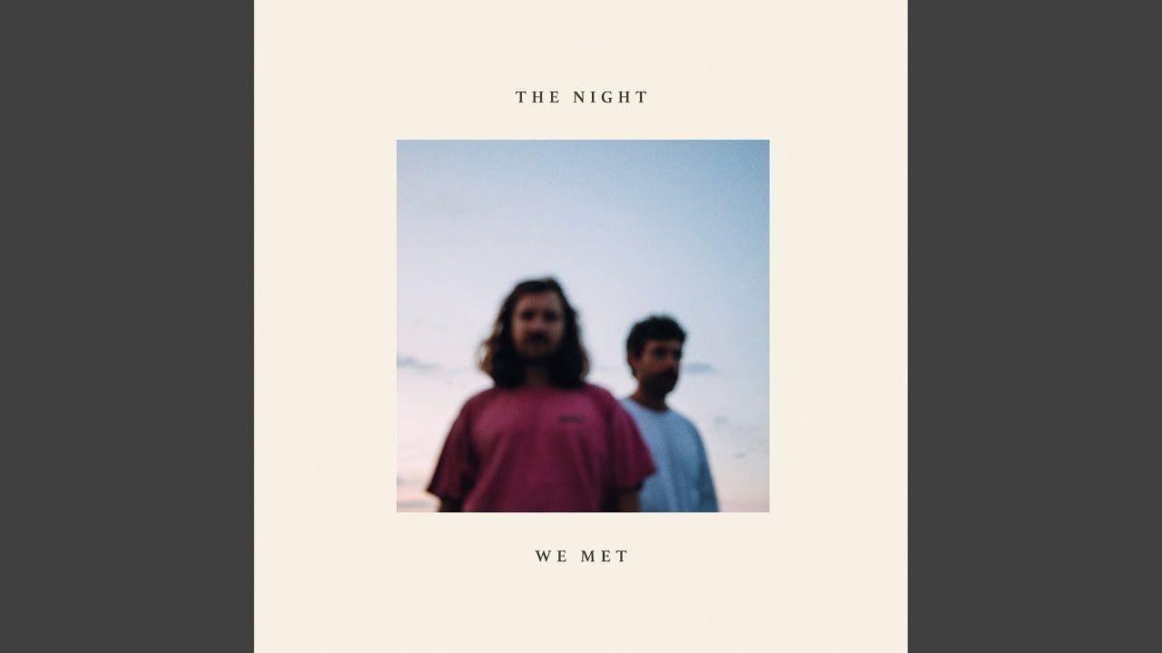 Capa do Single/EP "the night we met", de Amistat