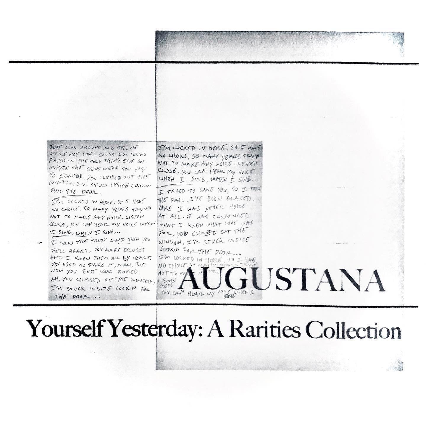 Capa do Álbum "Yourself Yesterday: A Rarities Collection", de Augustana