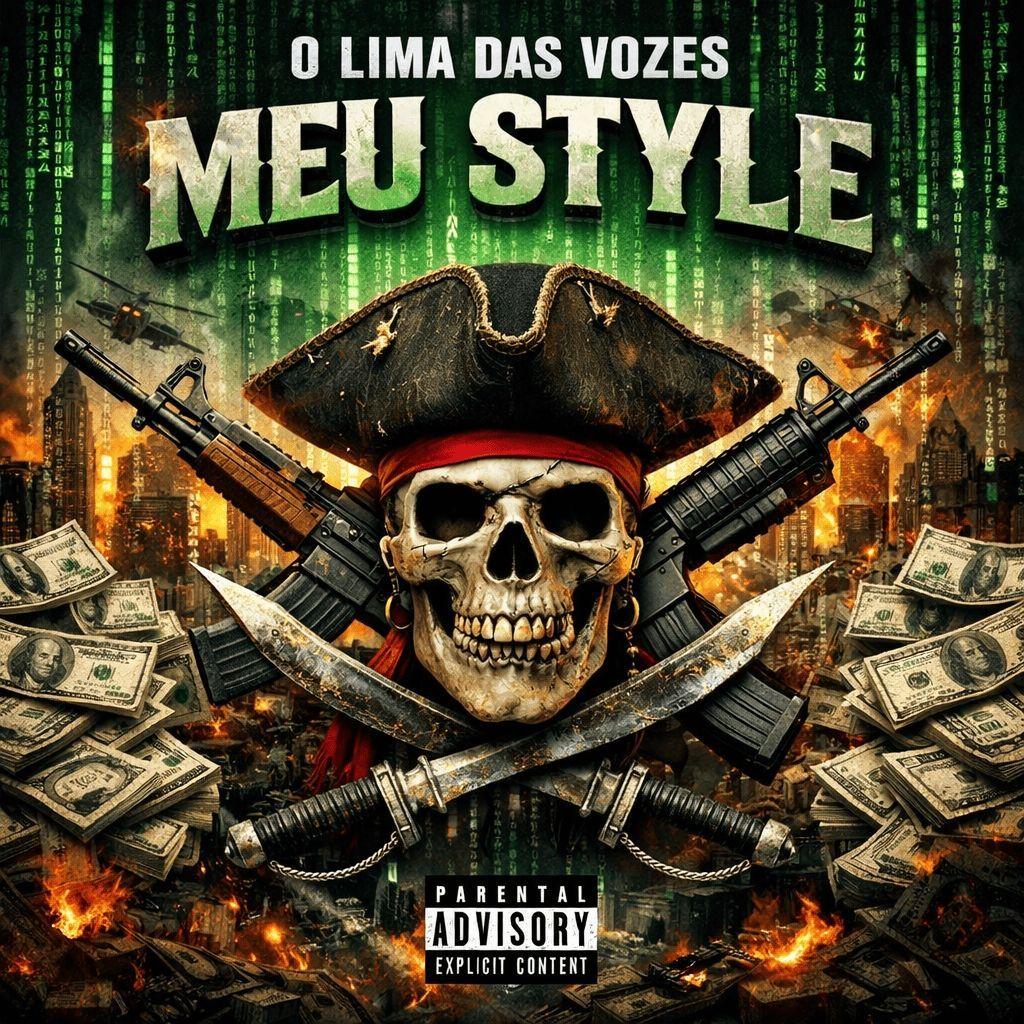 Portada de Sencillo/EP "Meu Style", de O Lima das Vozes