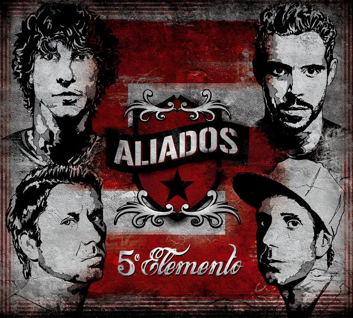 Capa do Álbum "5° Elemento", de Aliados