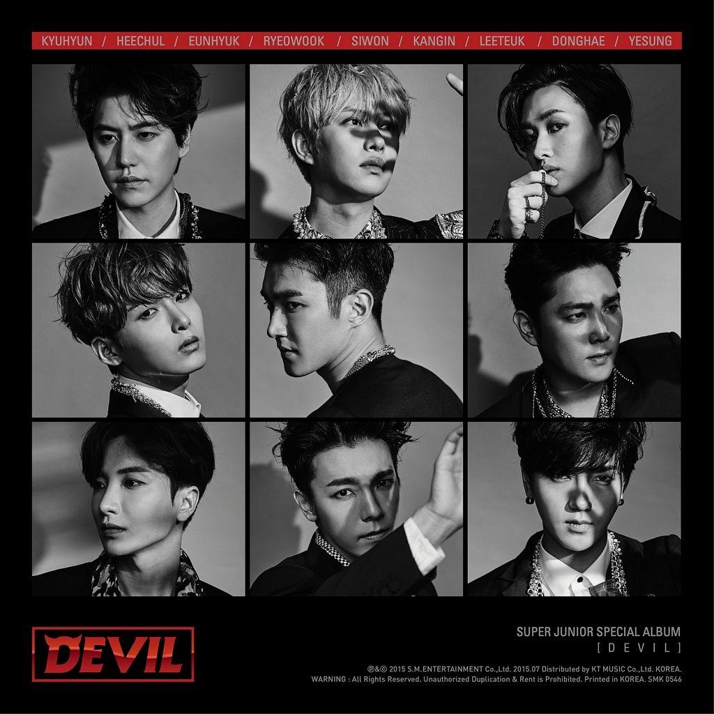 Portada de Álbum "Devil", de SUPER JUNIOR