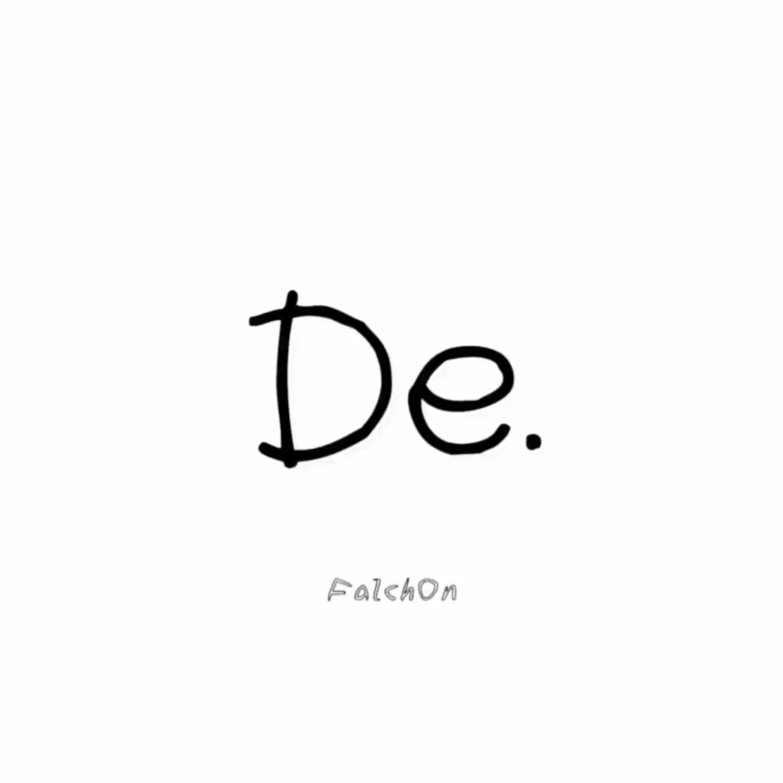 Portada de Sencillo/EP "De", de falch0n
