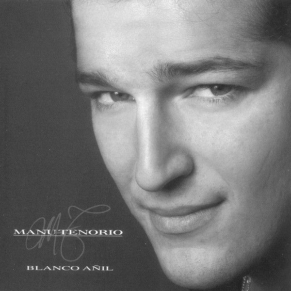 Portada de Álbum "Blanco Añil", de Manu Tenorio