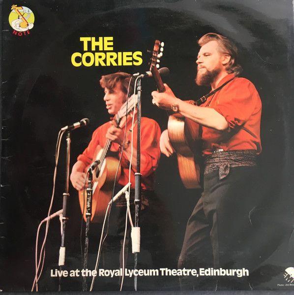 Portada de Álbum "Live At The Royal Lyceum Theatre, Edinburgh", de Corries