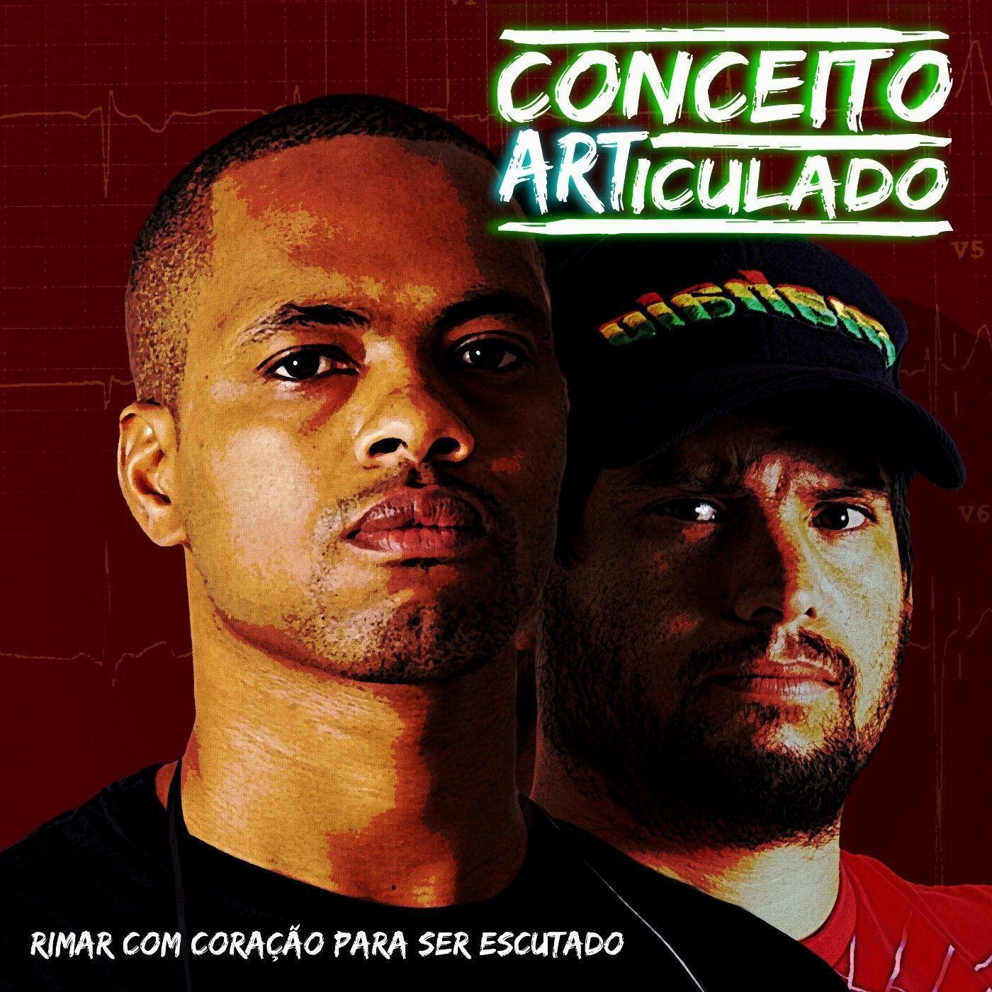 Portada de Álbum "Rimar Com Coração Para Ser Escutado", de Conceito Articulado
