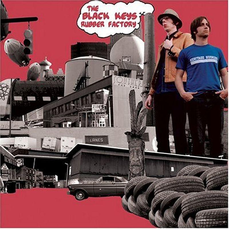 Portada de Álbum "Rubber Factory", de The Black Keys