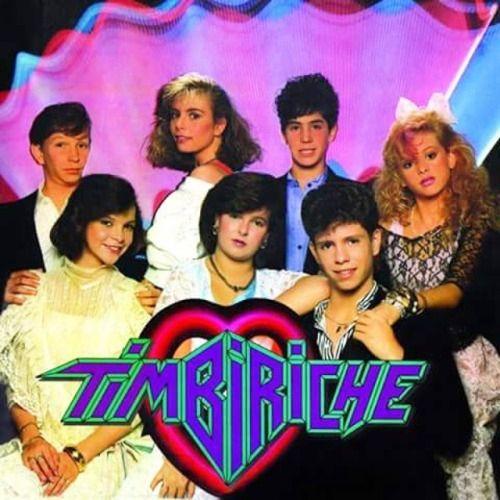 Portada de Álbum "Timbiriche Rock Show", de Timbiriche
