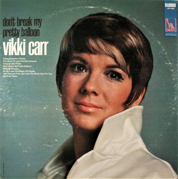 Portada de Álbum "Don't Break My Pretty Balloon", de Vikki Carr