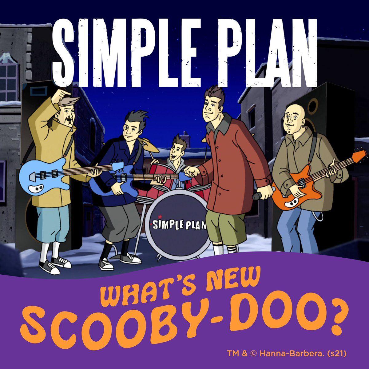 Portada del álbum "What's New Scooby-Doo?", de Simple Plan