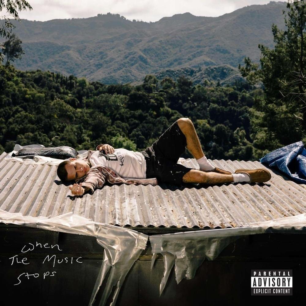 Portada de Álbum "WHEN THE MUSIC STOPS", de jxdn