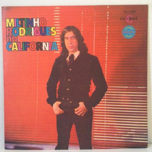 Portada de Álbum "Na Califórnia", de Miltinho Rodrigues