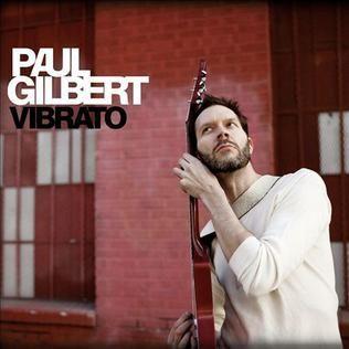 Capa do álbum "Vibrato", de Paul Gilbert