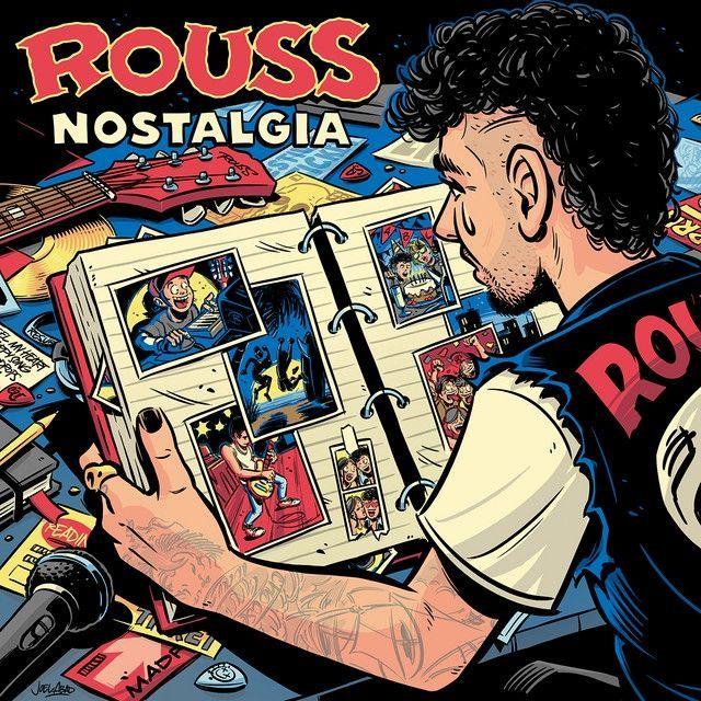 Portada de Álbum "NOSTALGIA", de Rouss