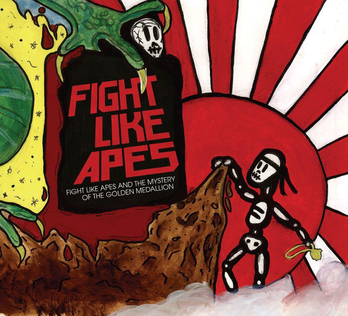 Portada de Álbum "Fight Like Apes And The Mystery Of The Golden Medallion", de Fight Like Apes