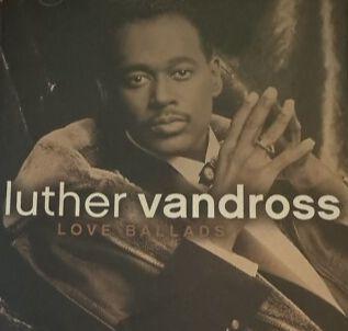 Portada del álbum "The Ballads ", de Luther Vandross