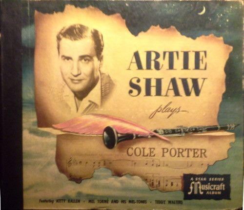 Portada de Álbum "Artie Shaw Plays Cole Porter", de Artie Shaw