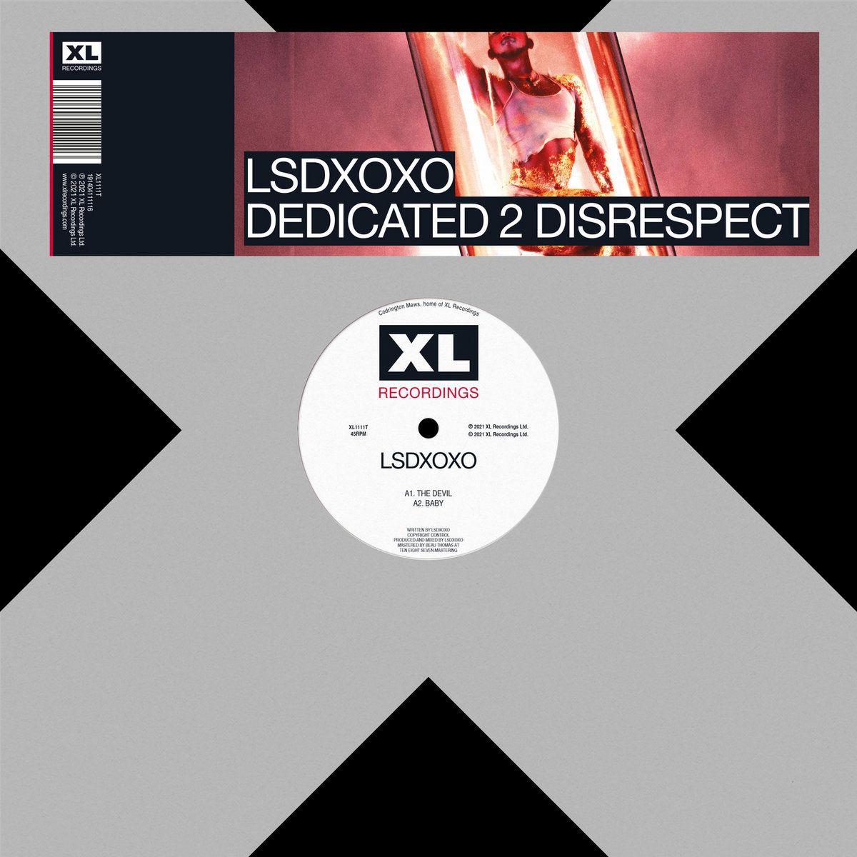 Capa do Single/EP "Dedicated 2 Disrespect", de LSDXOXO