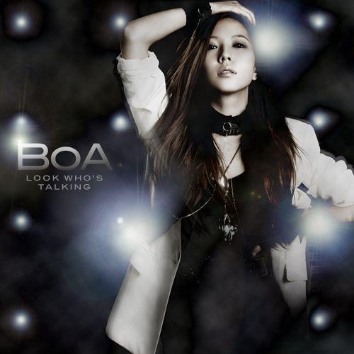 Portada del álbum "Look Who's Talking", de BoA