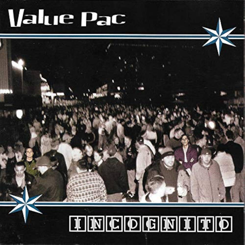Portada de Álbum "Incognito", de Value Pac