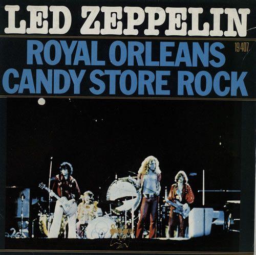 Portada del álbum "Candy Store Rock", de Led Zeppelin