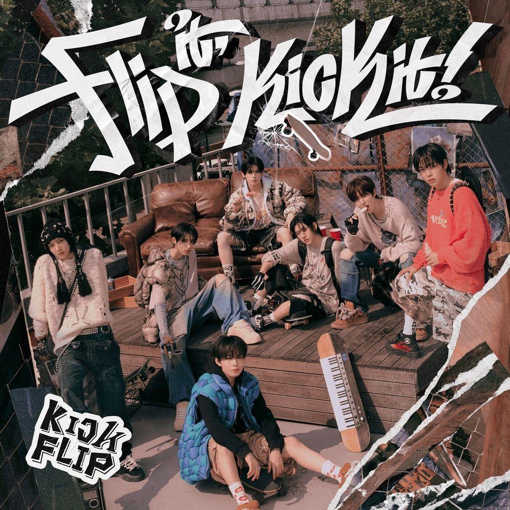 Portada de Sencillo/EP "Flip it, Kick it!", de KickFlip (K-pop)