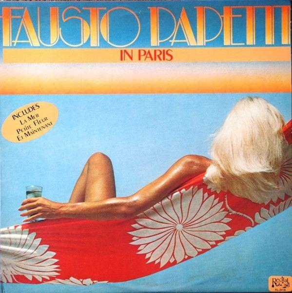 Capa do álbum "In Paris", de Fausto Papetti