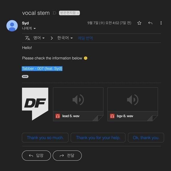 Portada de Sencillo/EP "007", de Tabber