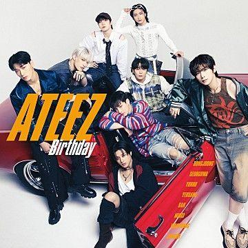 Portada de Sencillo/EP "Birthday", de ATEEZ 